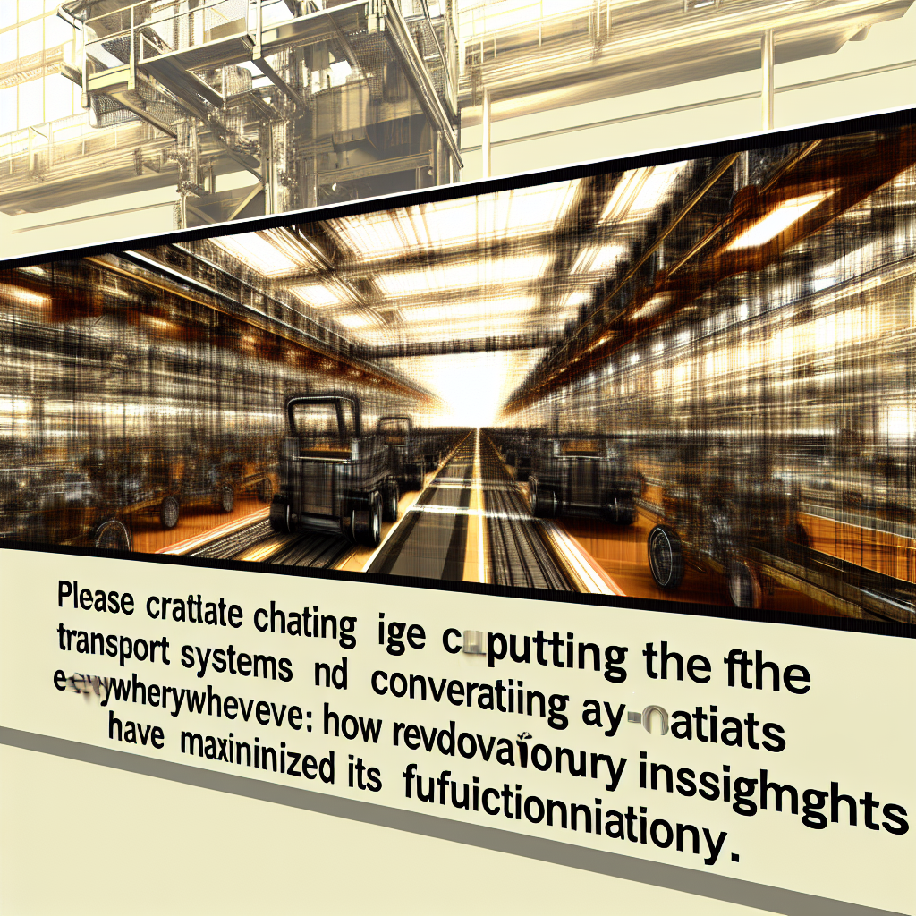 “Revolutionary Insights: Maximizing Efficiency in Industrial Conveyors and Automated Transport Systems”