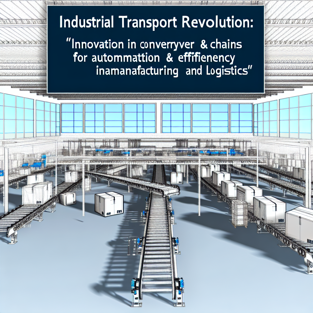 “Revolución en el Transporte Industrial: Innovación en Bandas y Cadenas Transportadoras para la Automatización y Eficiencia en Manufactura y Logística”