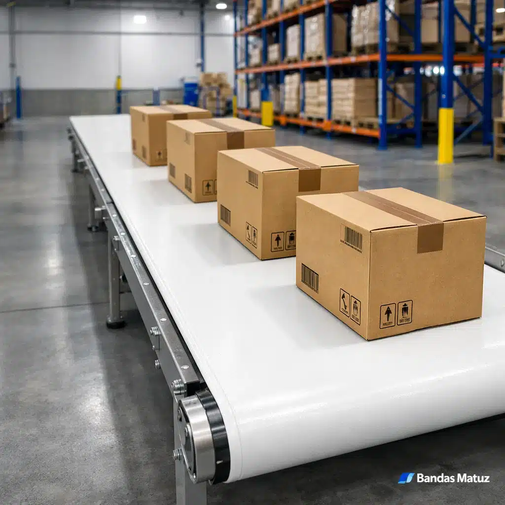 Innovación en Bandas Transportadoras de Poliuretano para la Logística Industrial